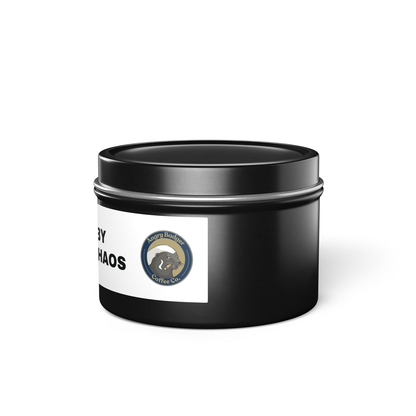 Coffee & Chaos Scented Tin Candles – Perfect Gift for Coffee Lovers