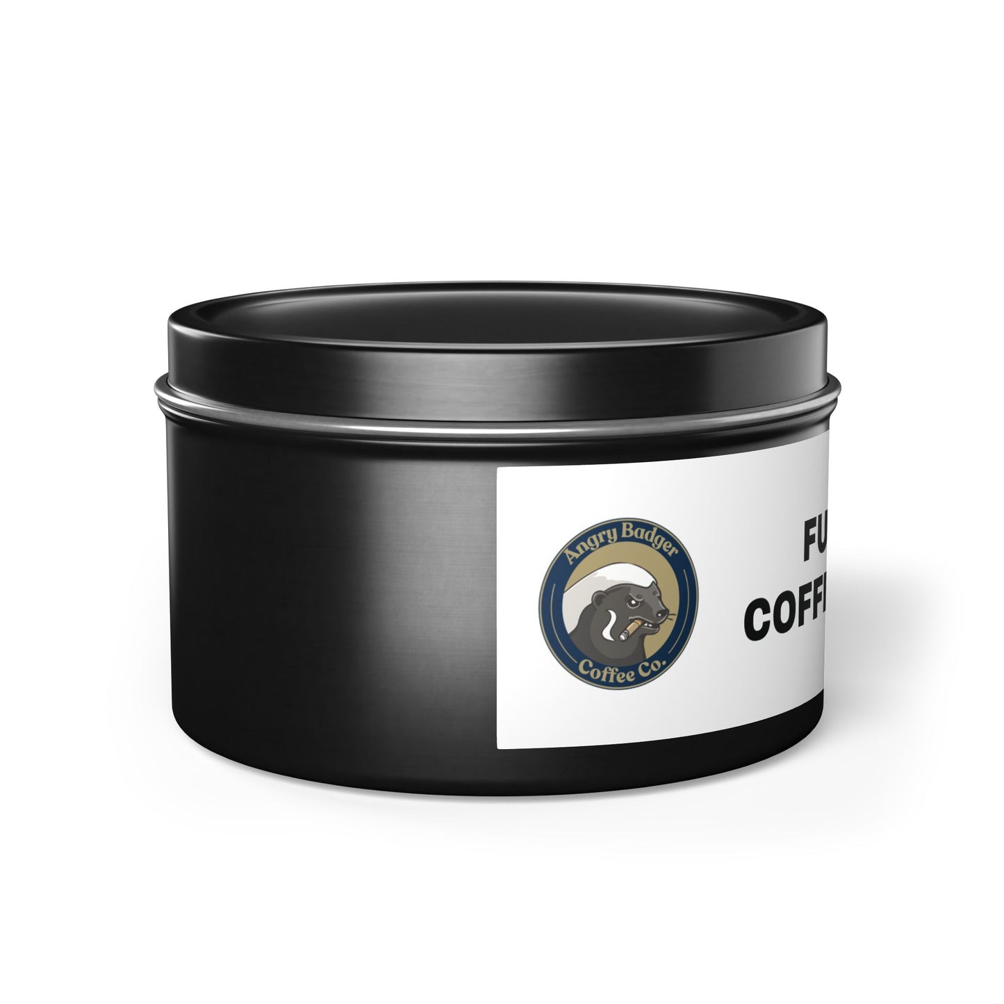 Coffee & Chaos Scented Tin Candles – Perfect Gift for Coffee Lovers